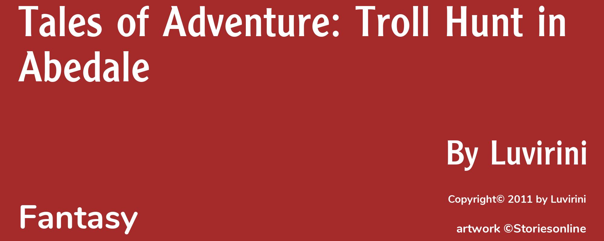 Tales of Adventure: Troll Hunt in Abedale - Cover