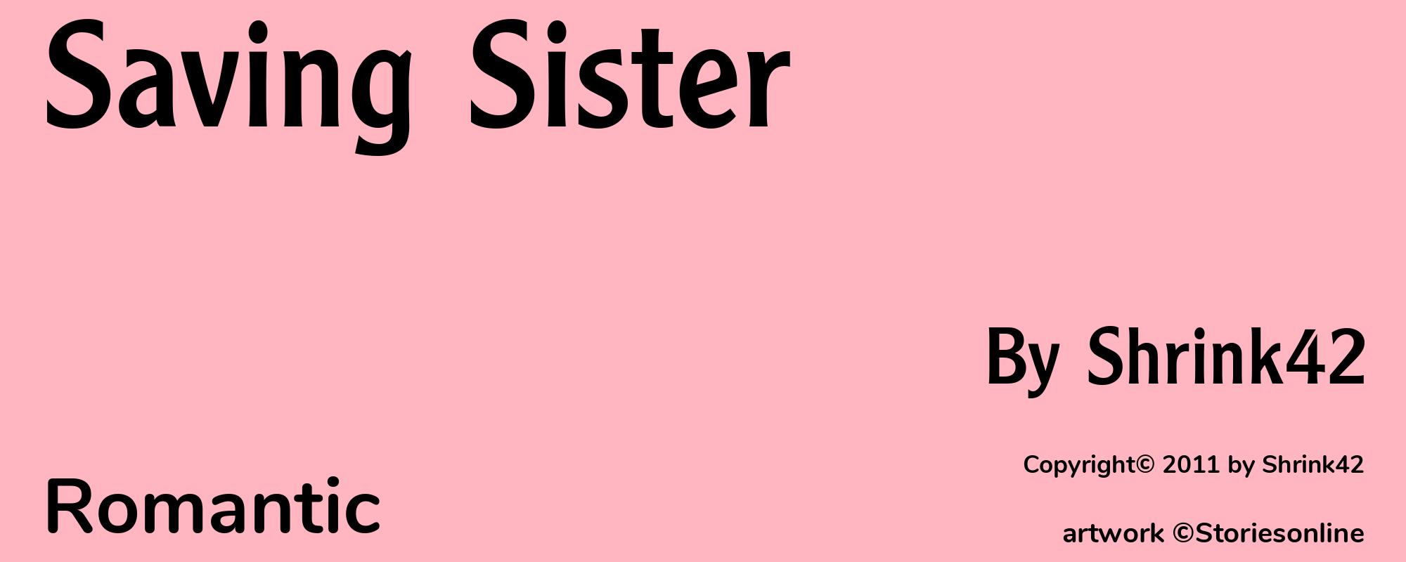 Saving Sister - Cover