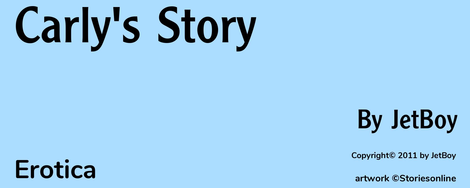 Carly's Story - Cover