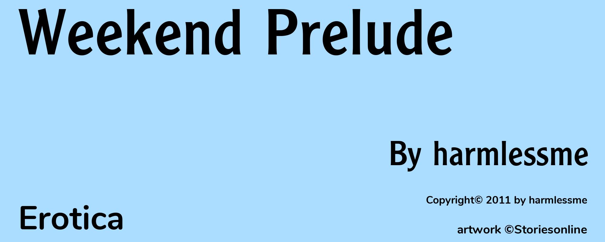 Weekend Prelude - Cover