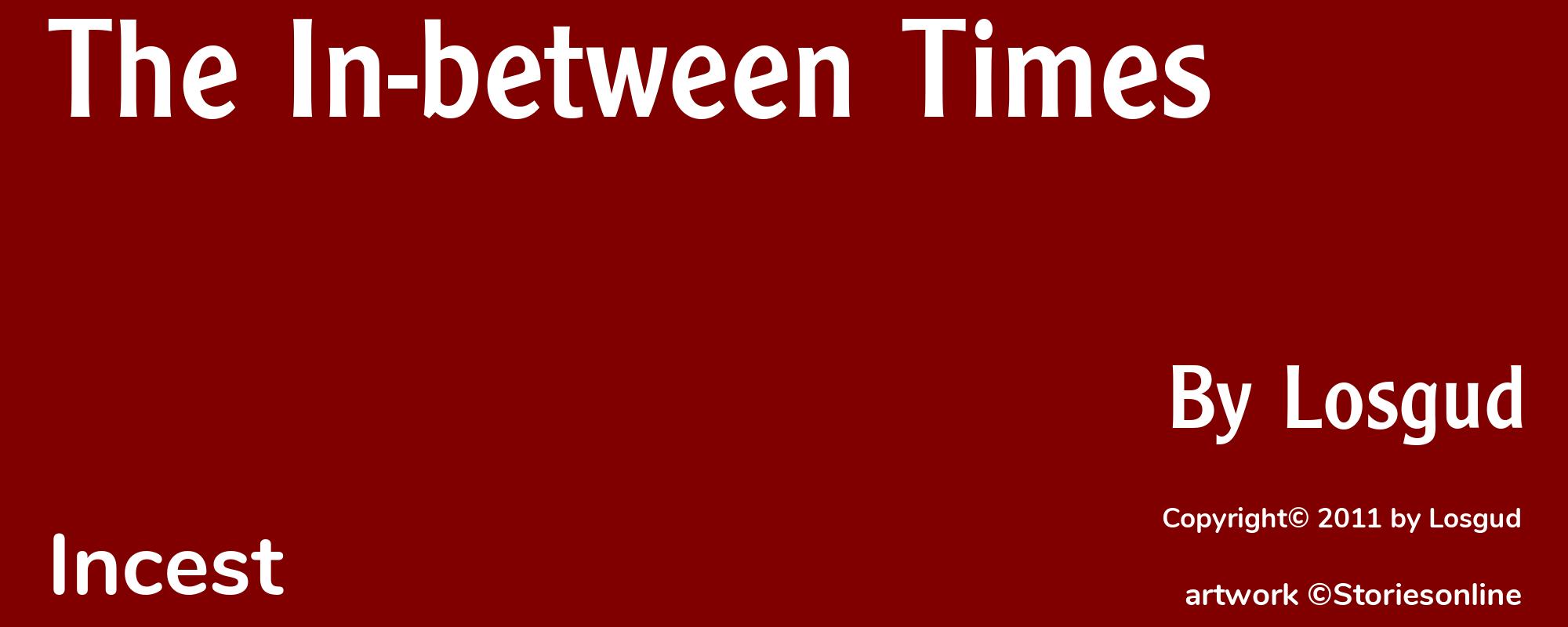 The In-between Times - Cover