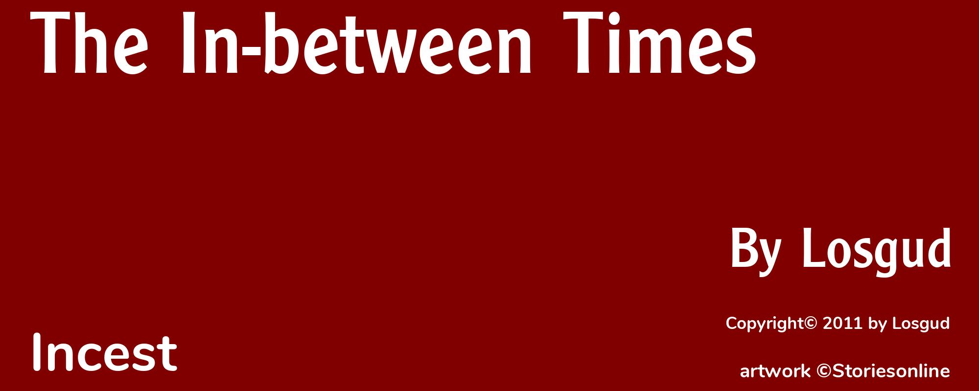 The In-between Times - Cover