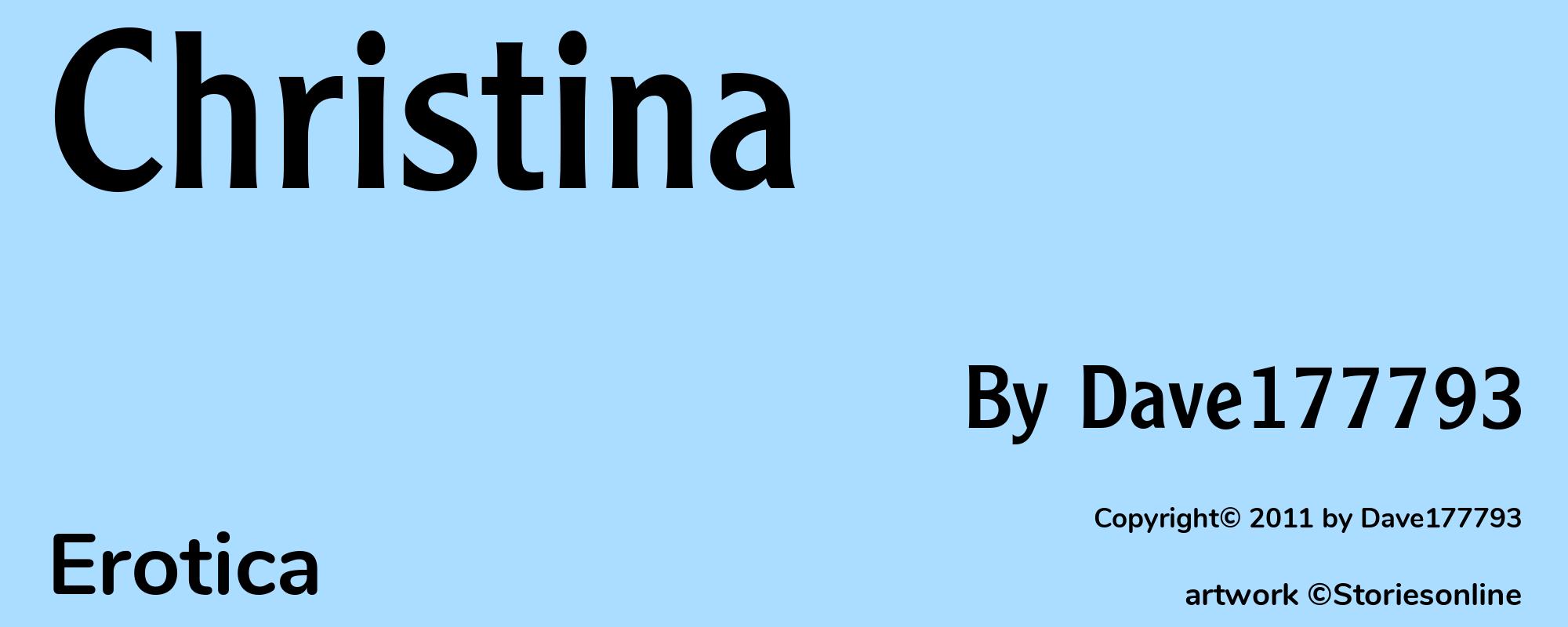 Christina - Cover