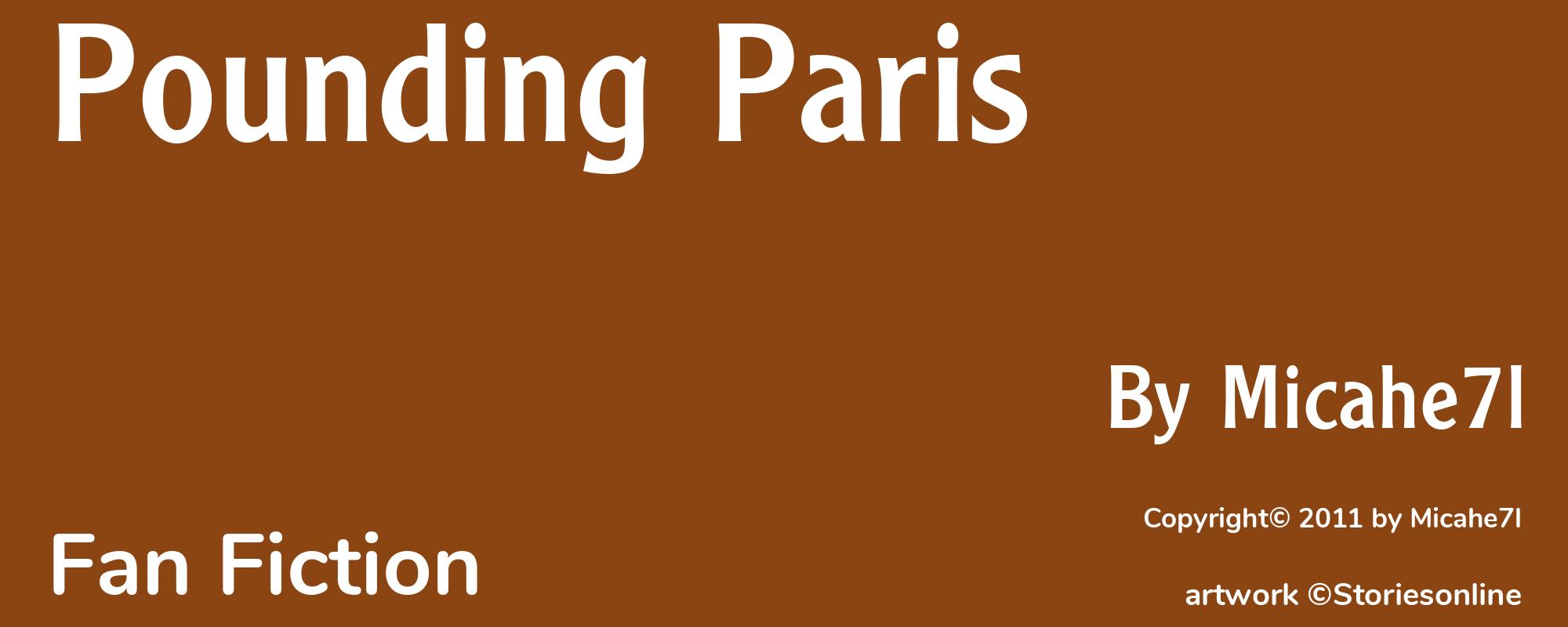 Pounding Paris - Cover