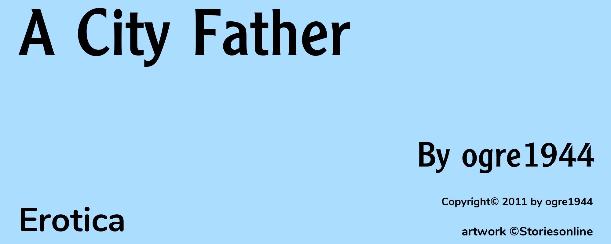 A City Father - Cover