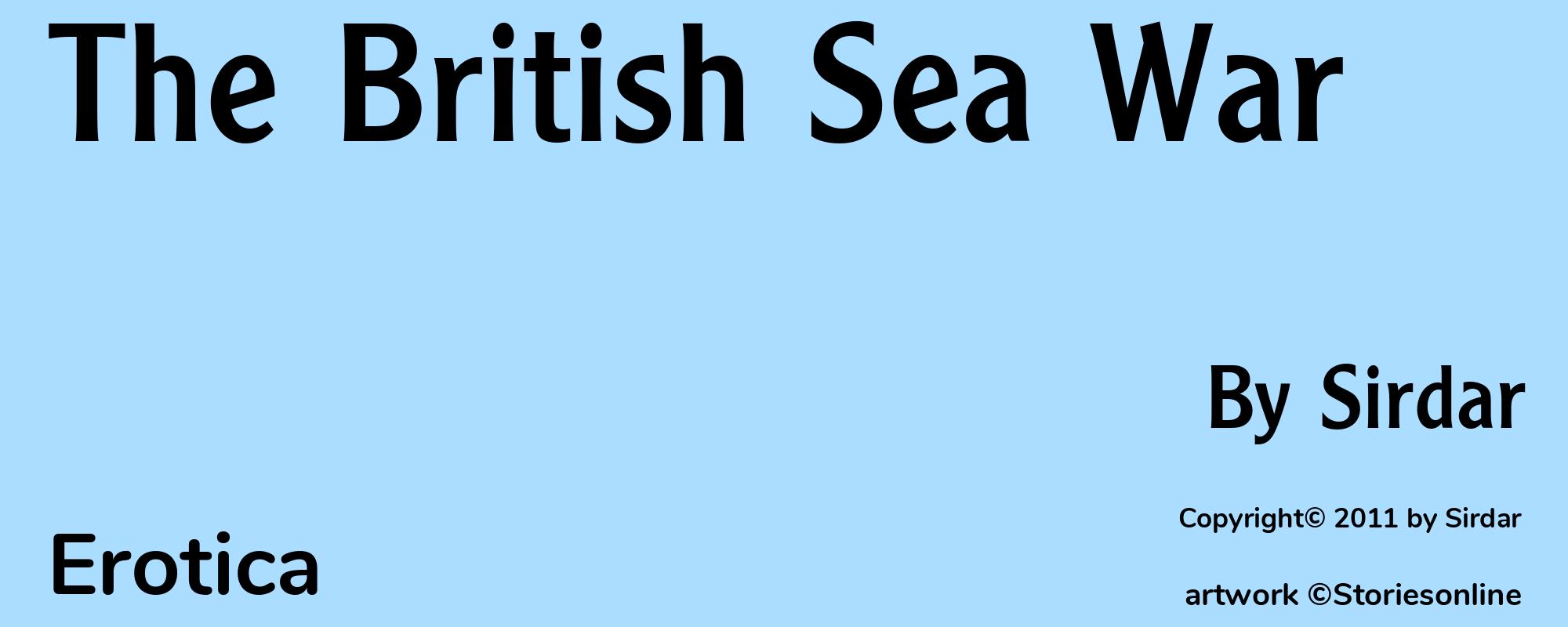 The British Sea War - Cover