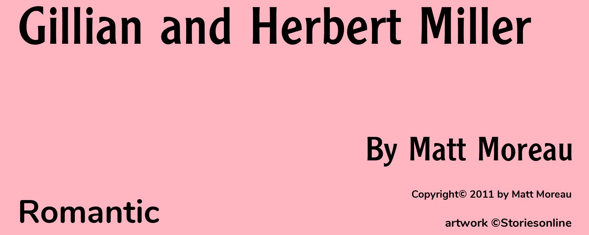 Gillian and Herbert Miller - Cover