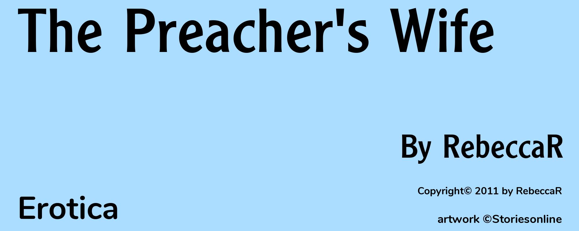 The Preacher's Wife - Cover