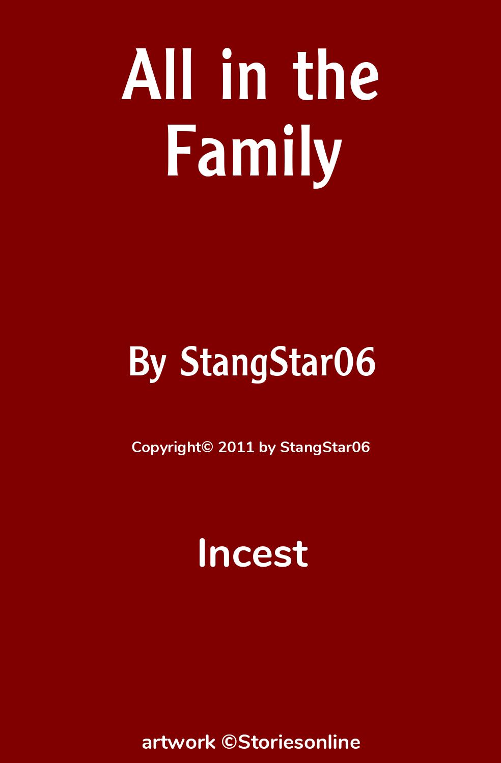 family инцест All in the Family - Incest Sex Story