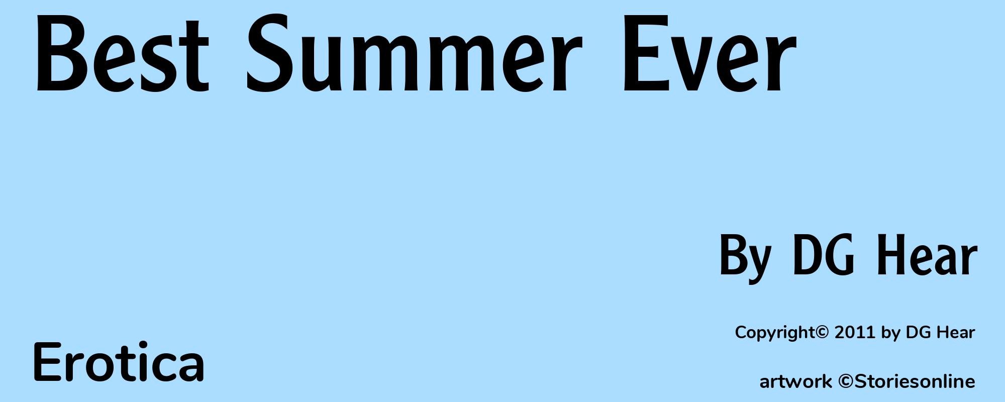 Best Summer Ever - Cover