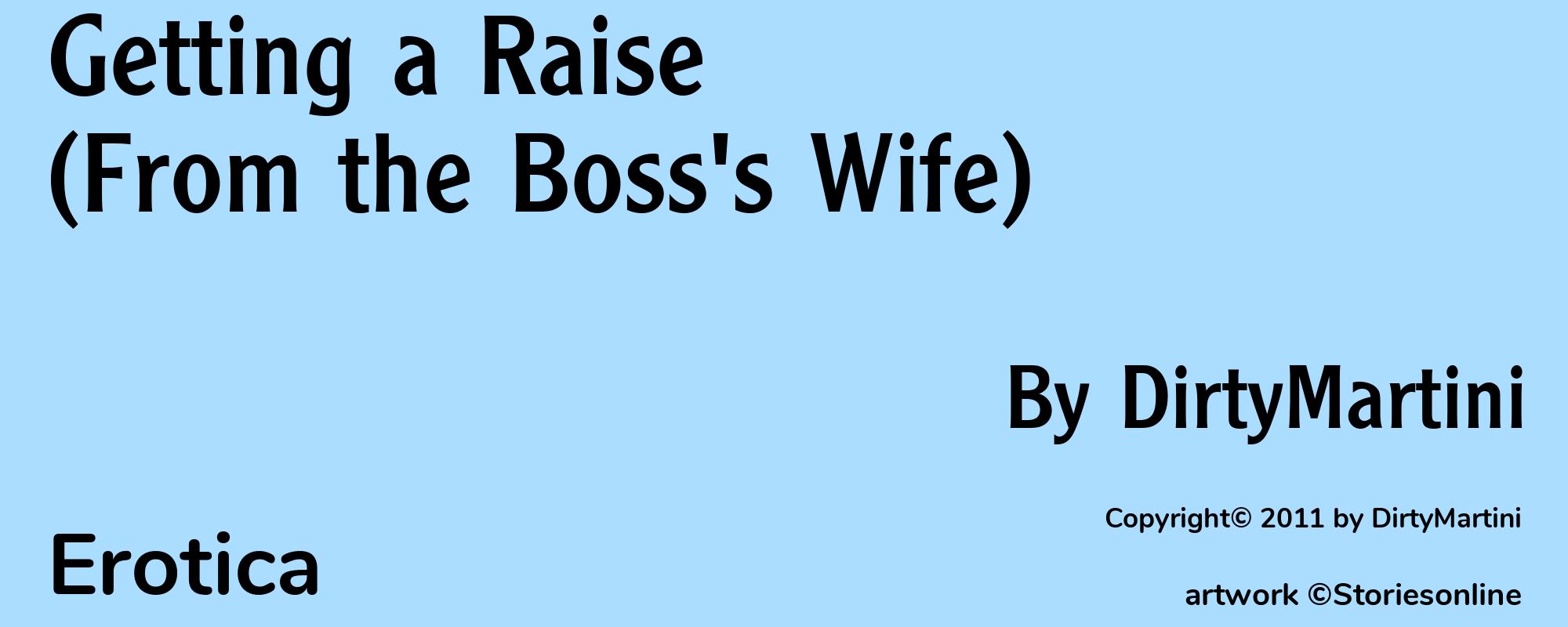 Getting a Raise (From the Boss's Wife) - Cover