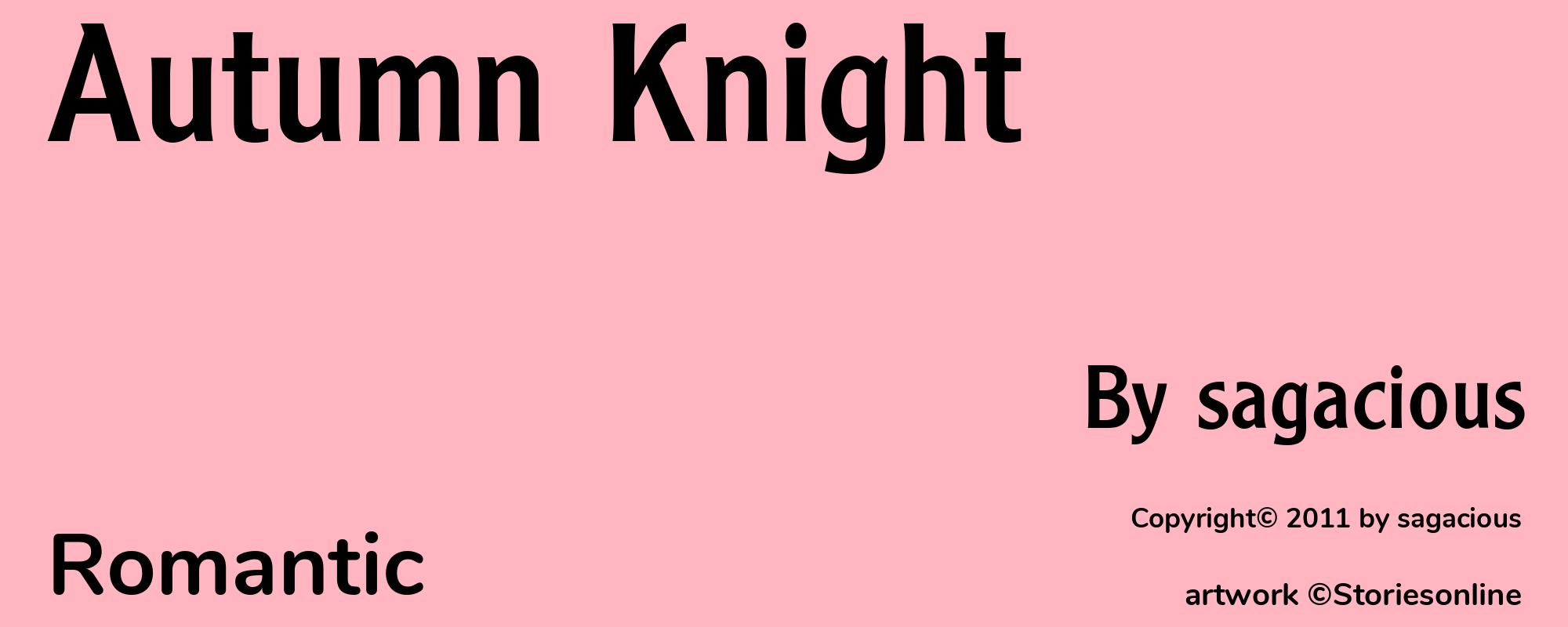 Autumn Knight - Cover
