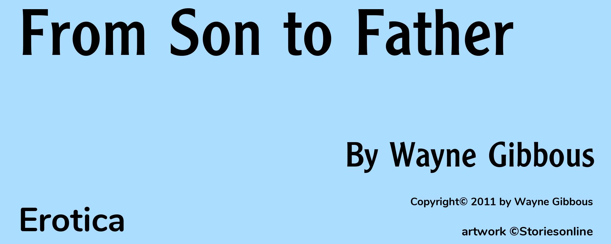 From Son to Father - Cover