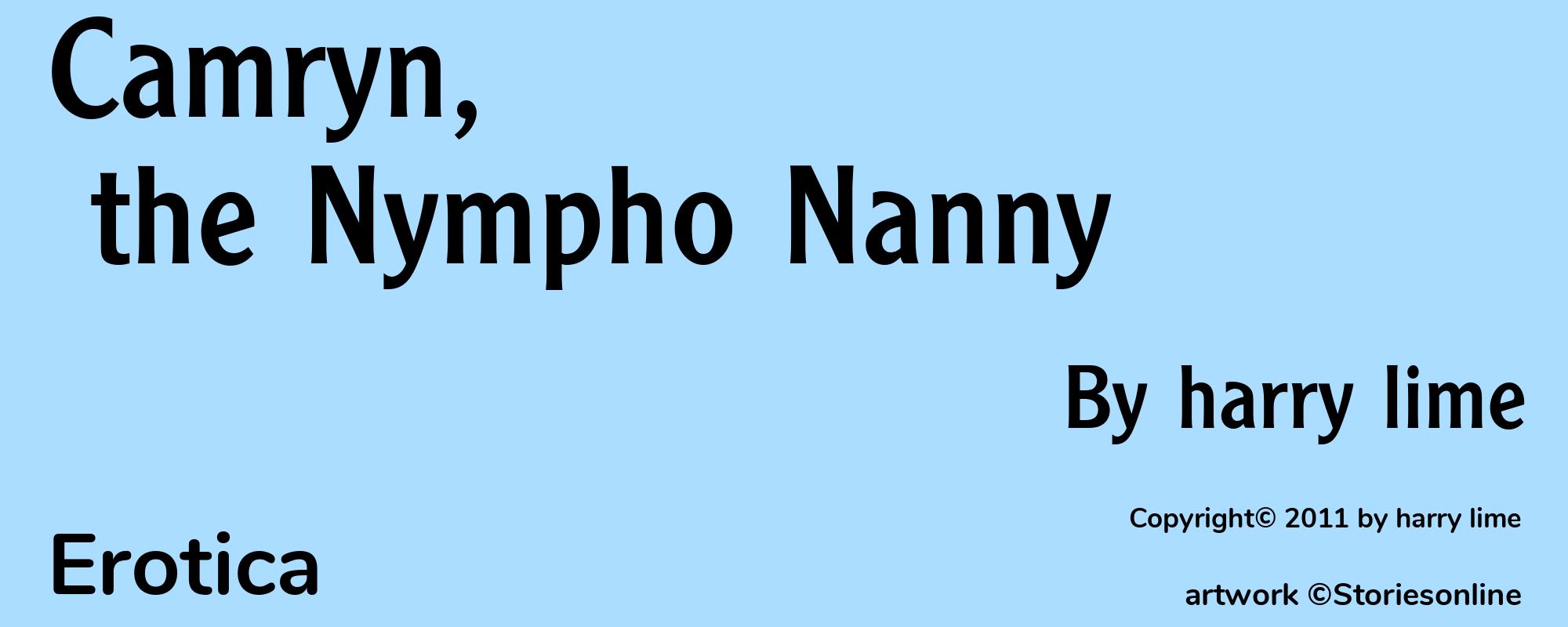 Camryn, the Nympho Nanny - Cover