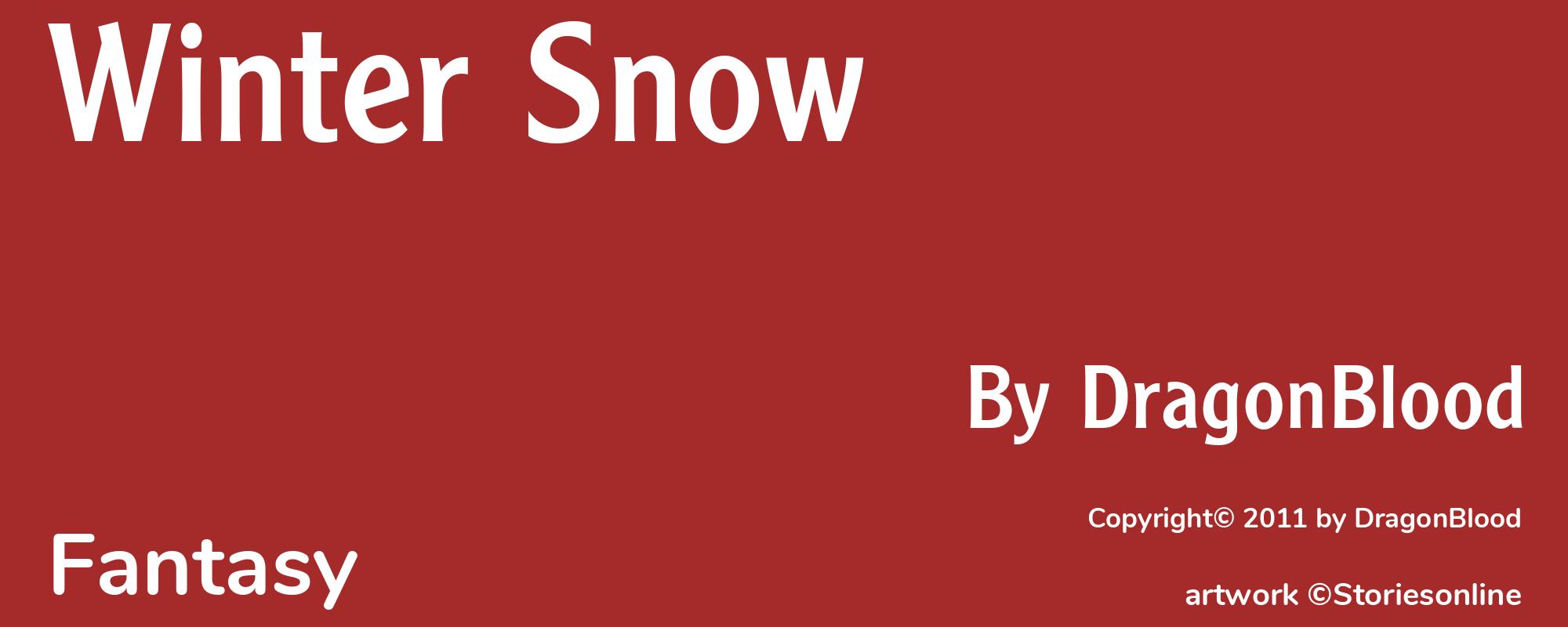 Winter Snow - Cover