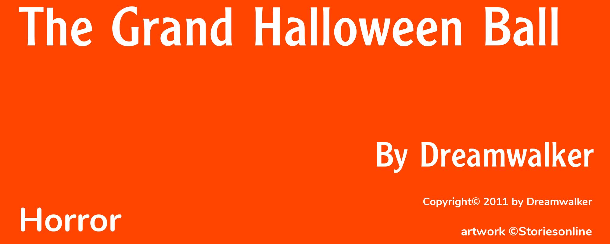 The Grand Halloween Ball - Cover