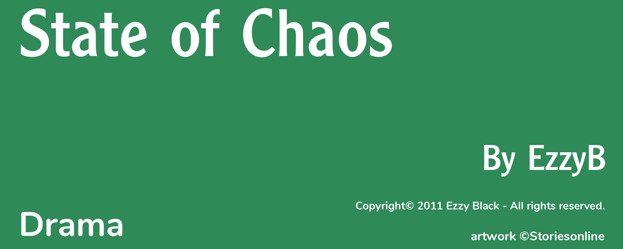 State of Chaos - Cover