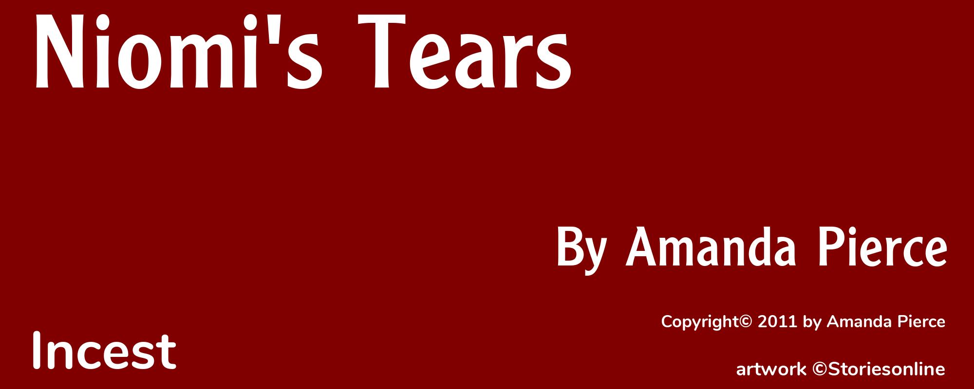 Niomi's Tears - Cover