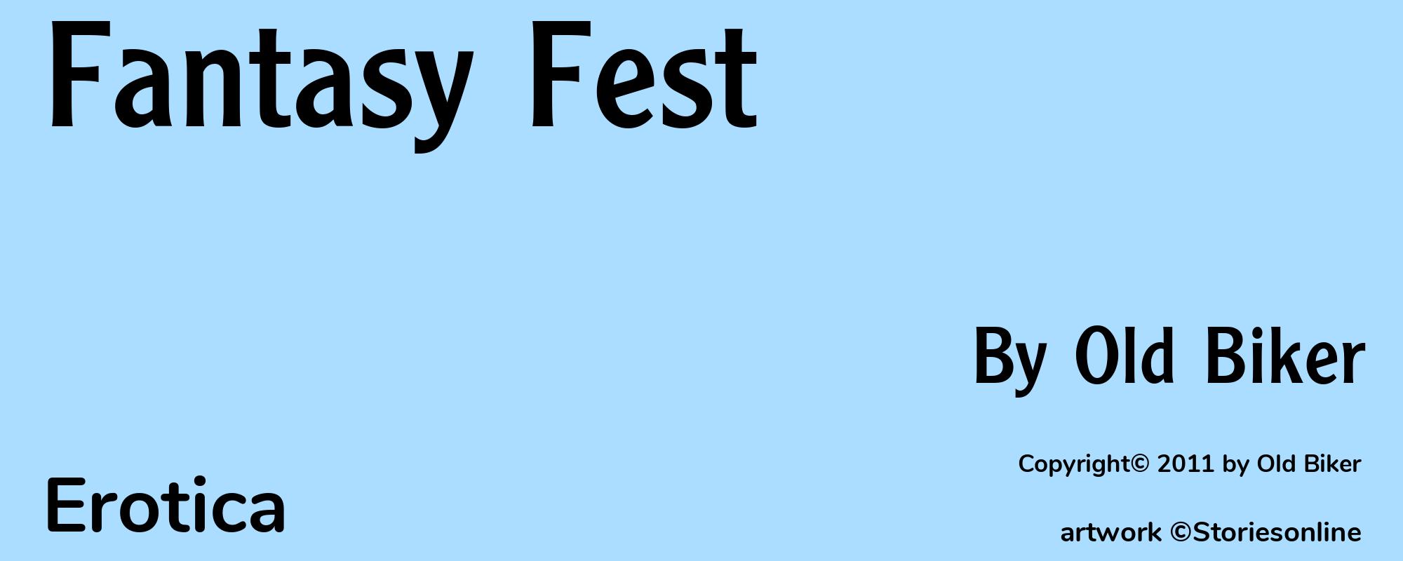 Fantasy Fest - Cover