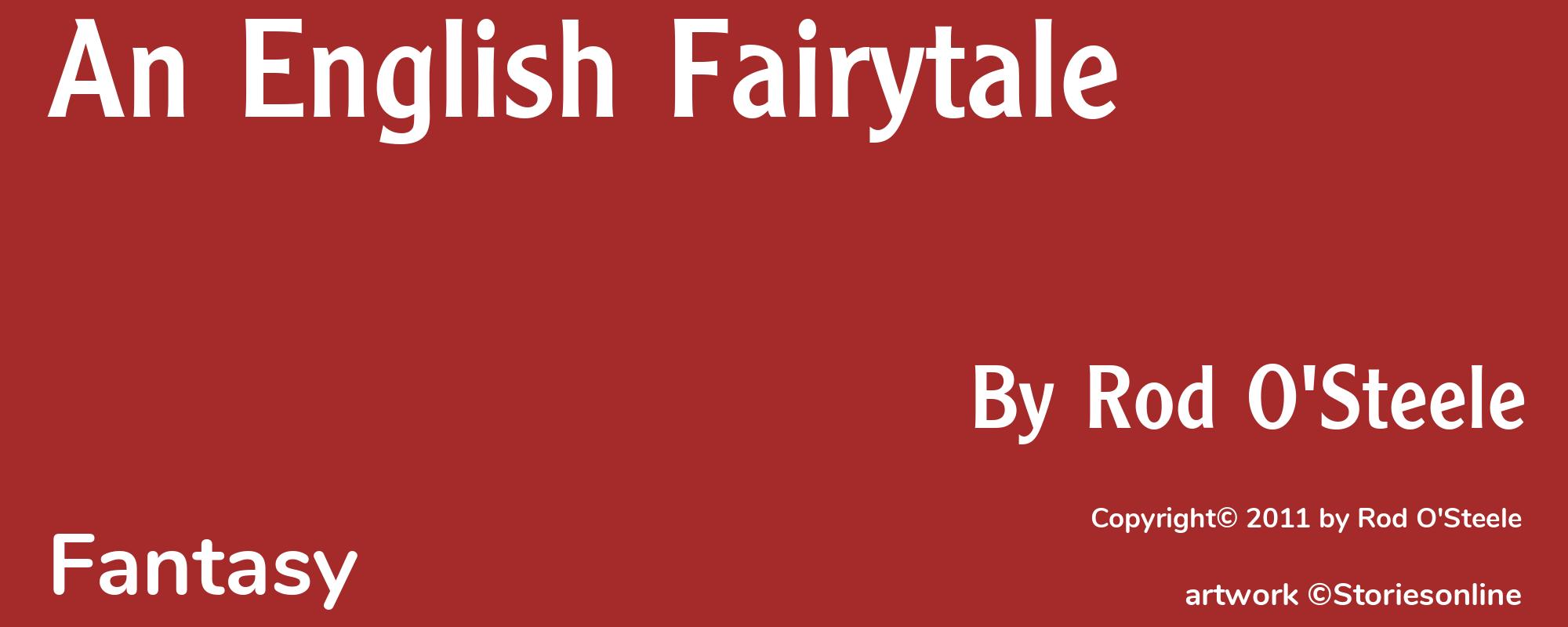 An English Fairytale - Cover