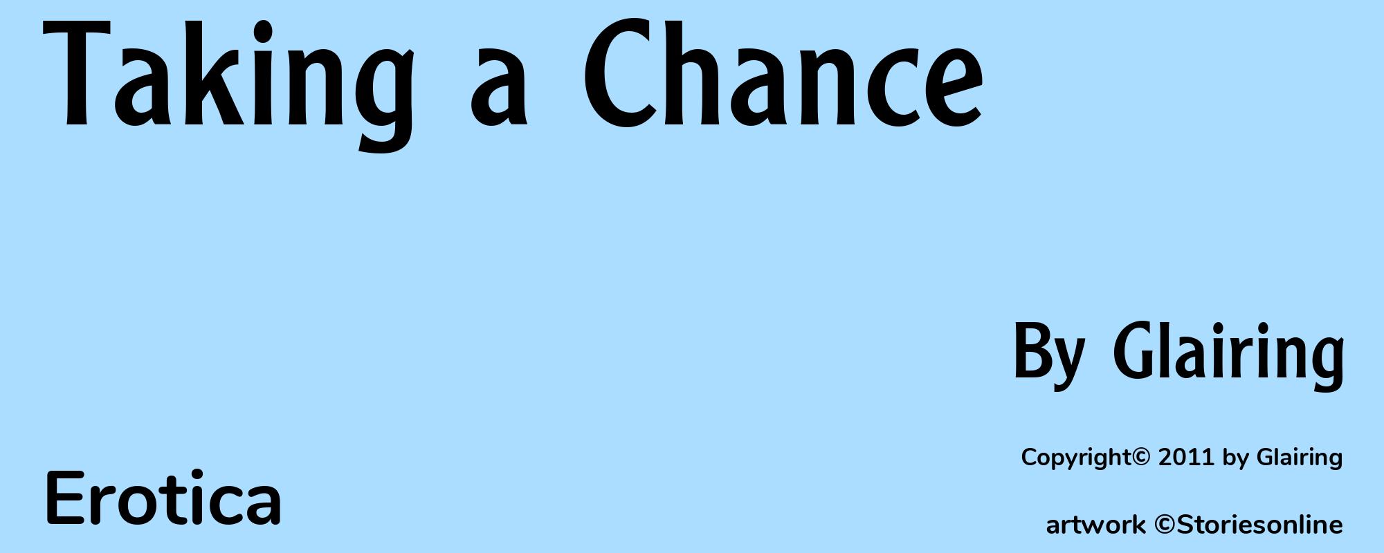 Taking a Chance - Cover