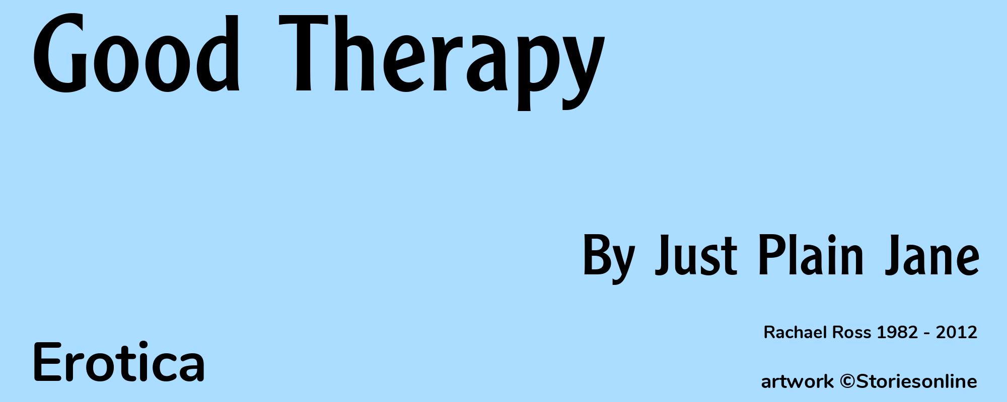 Good Therapy - Cover
