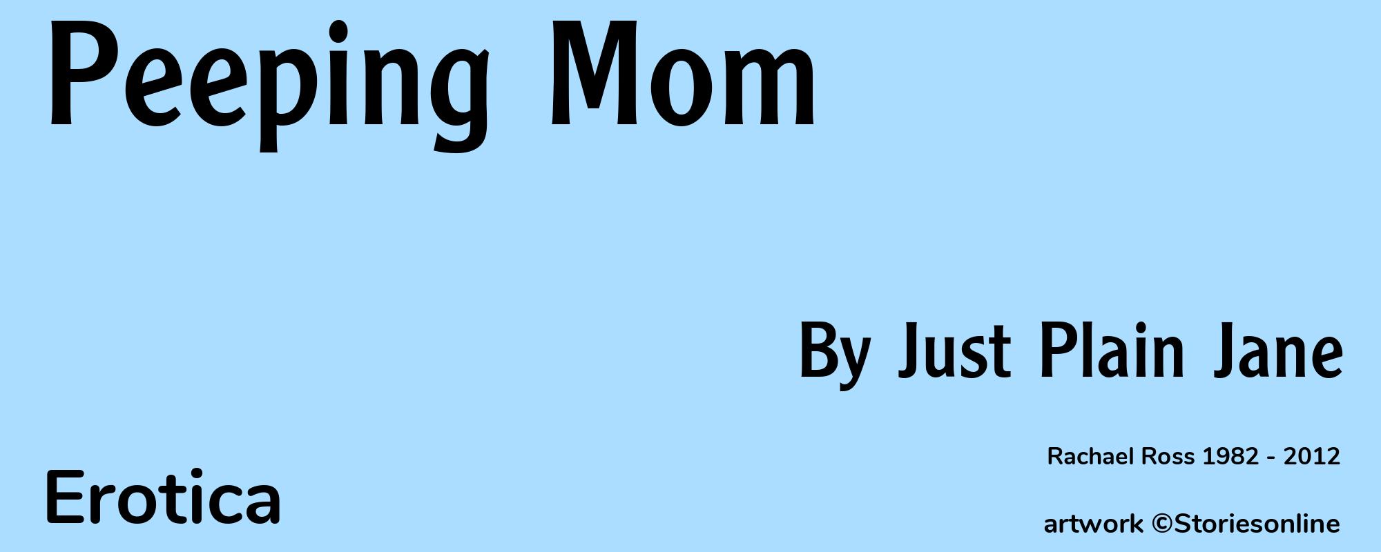 Peeping Mom - Cover