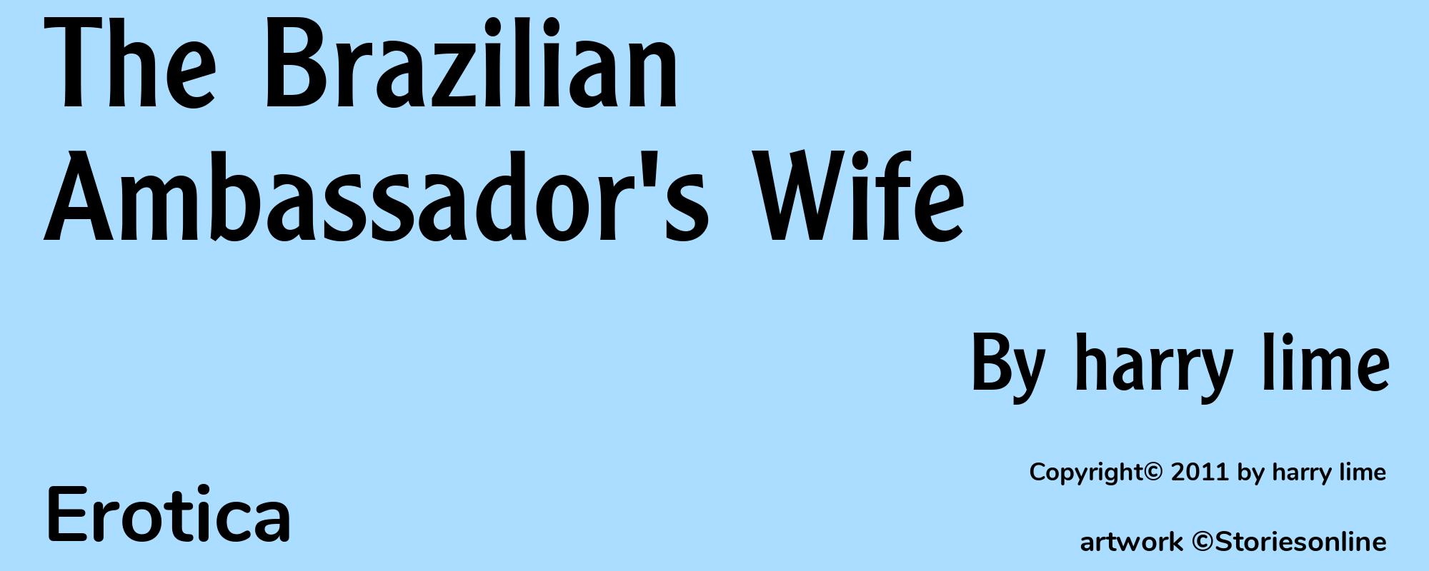 The Brazilian Ambassador's Wife - Cover