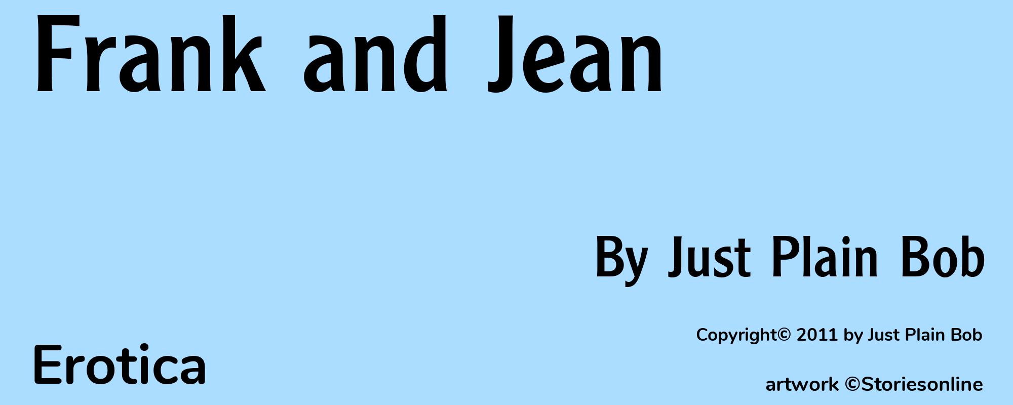 Frank and Jean - Cover