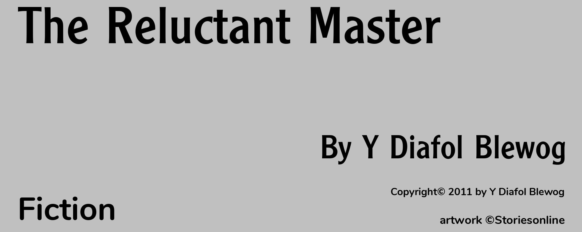 The Reluctant Master - Cover