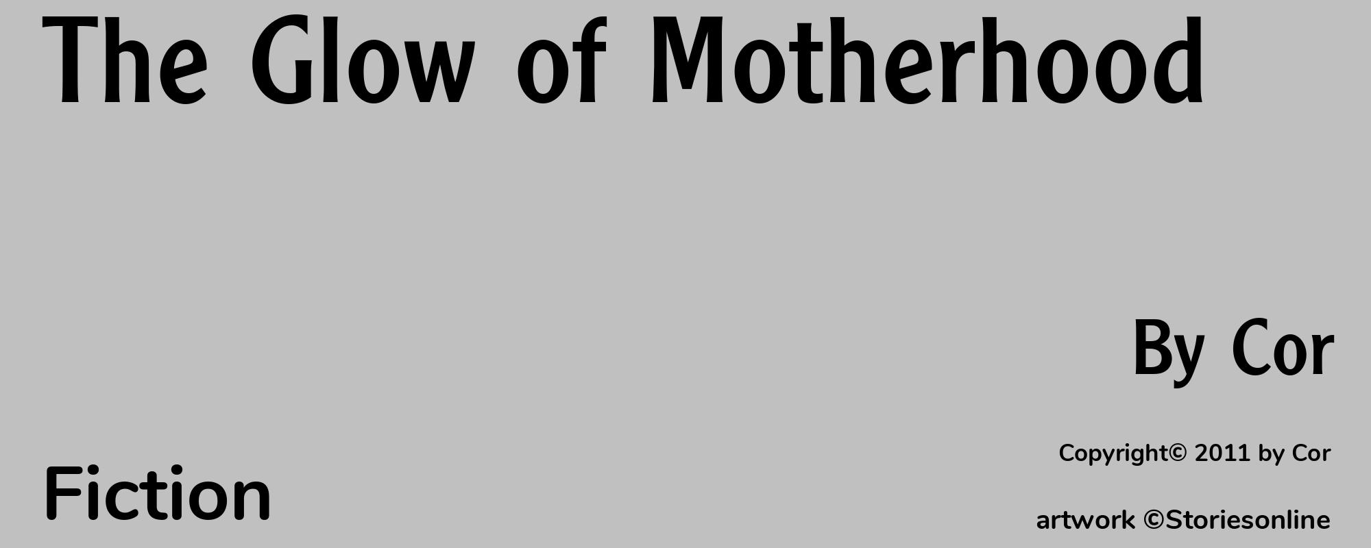 The Glow of Motherhood - Cover