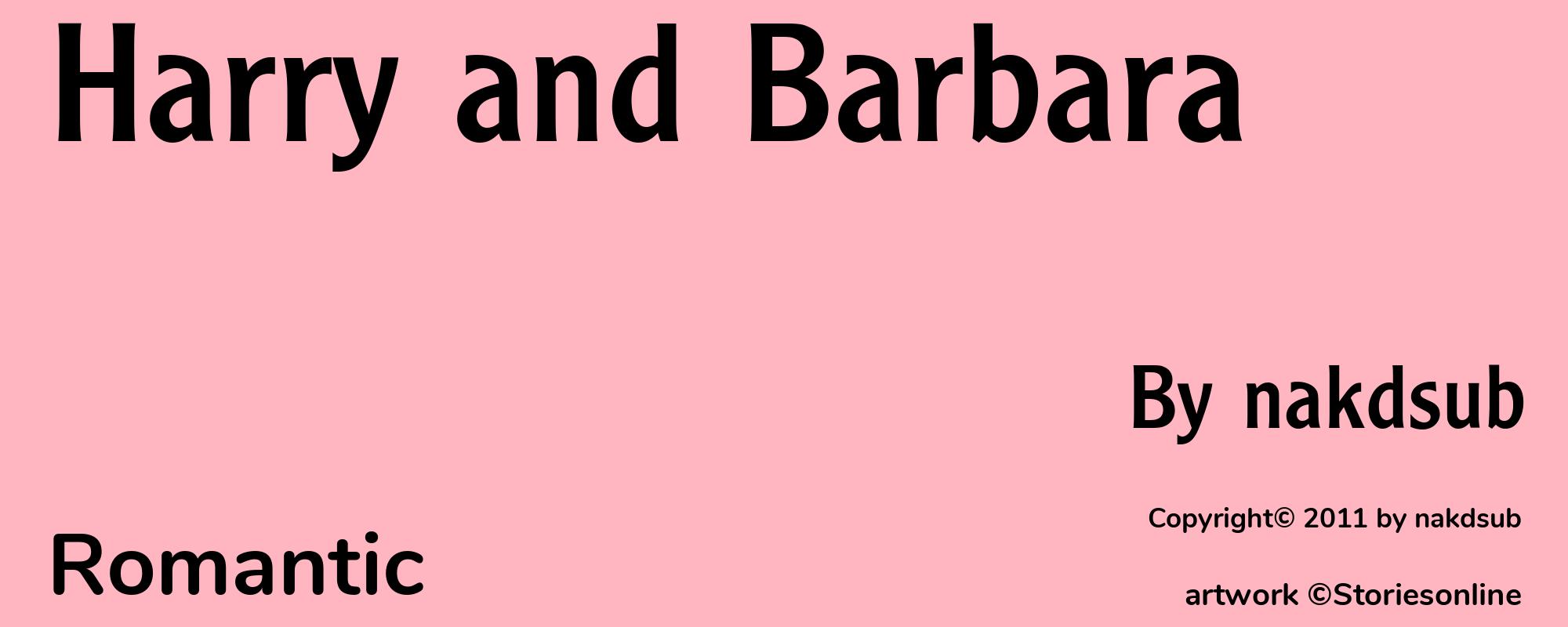 Harry and Barbara - Cover