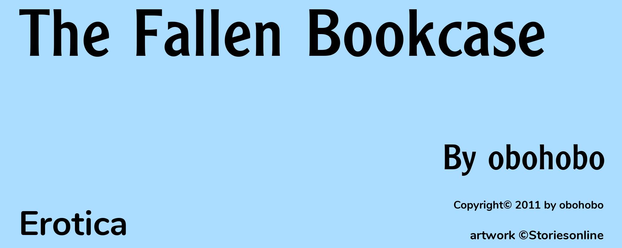 The Fallen Bookcase - Cover