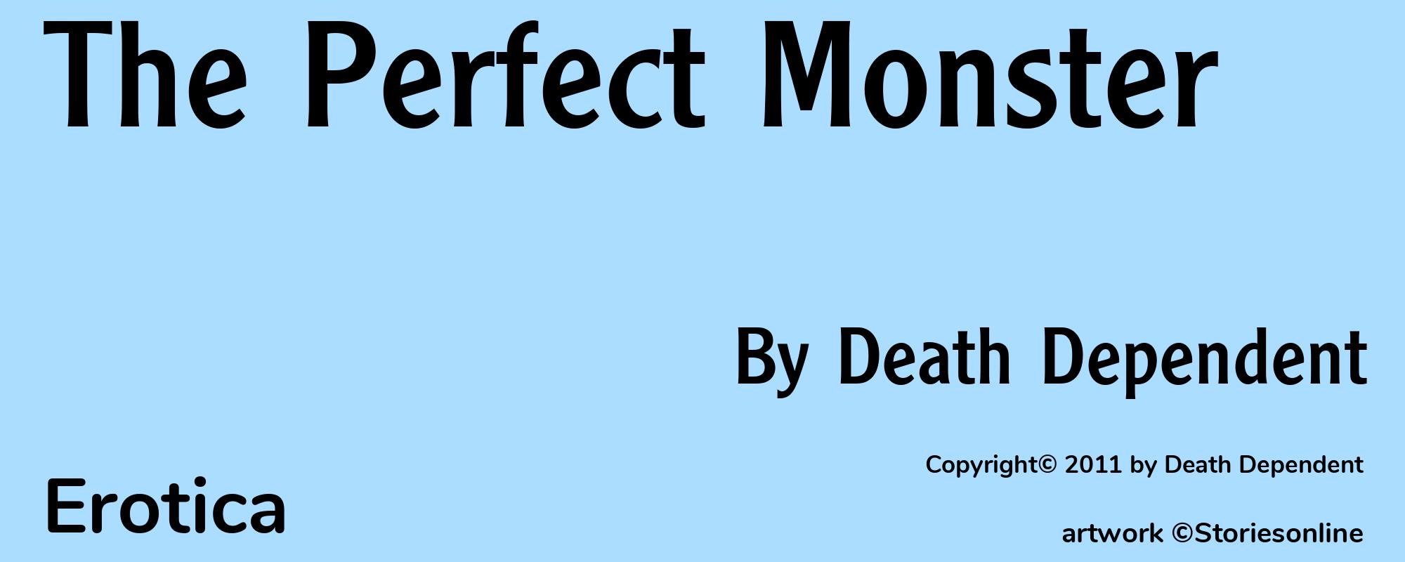 The Perfect Monster - Cover