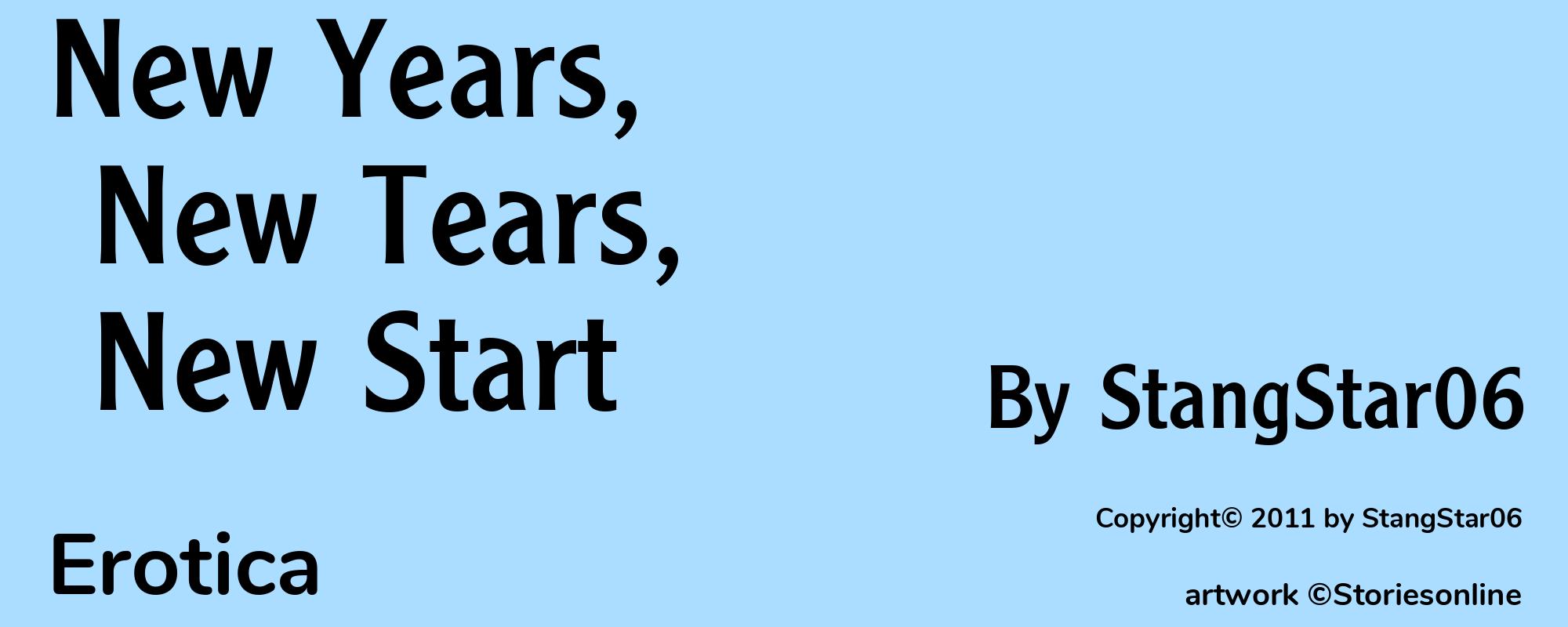 New Years, New Tears, New Start - Cover