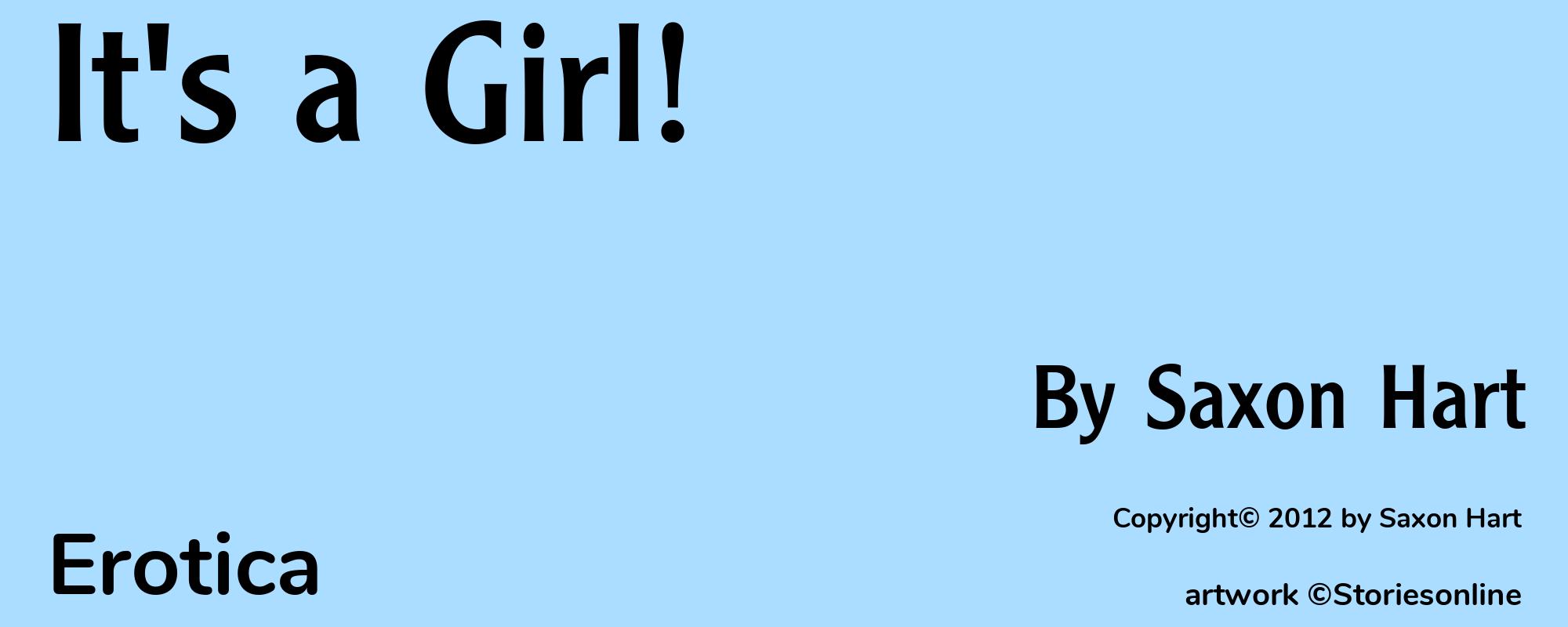 It's a Girl! - Cover
