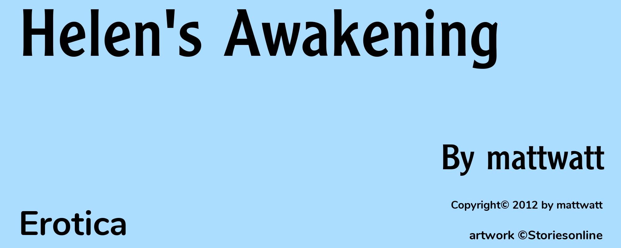 Helen's Awakening - Cover