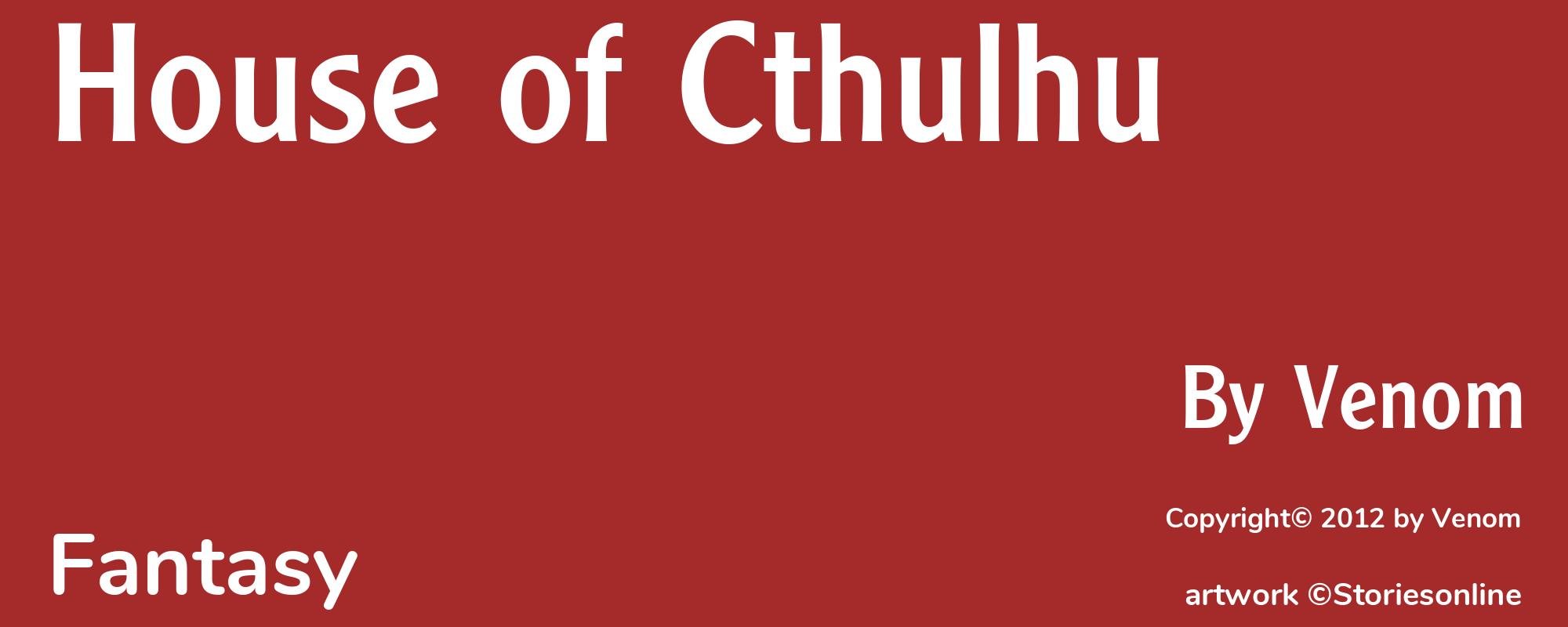 House of Cthulhu - Cover