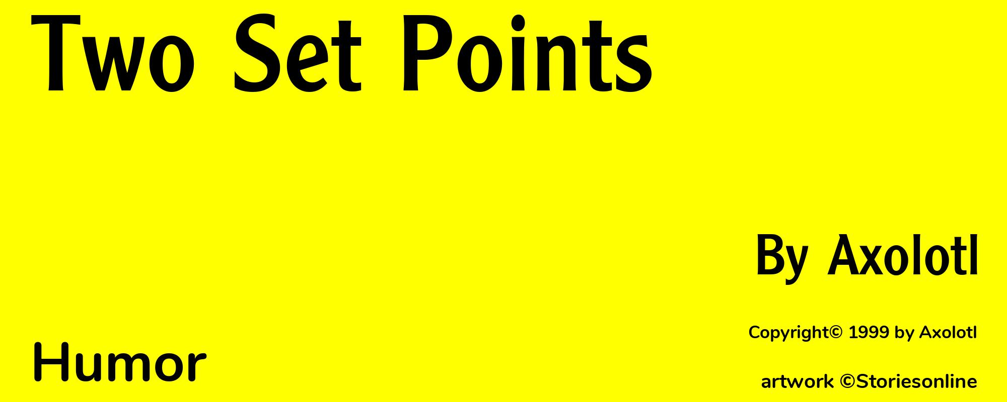 Two Set Points - Cover