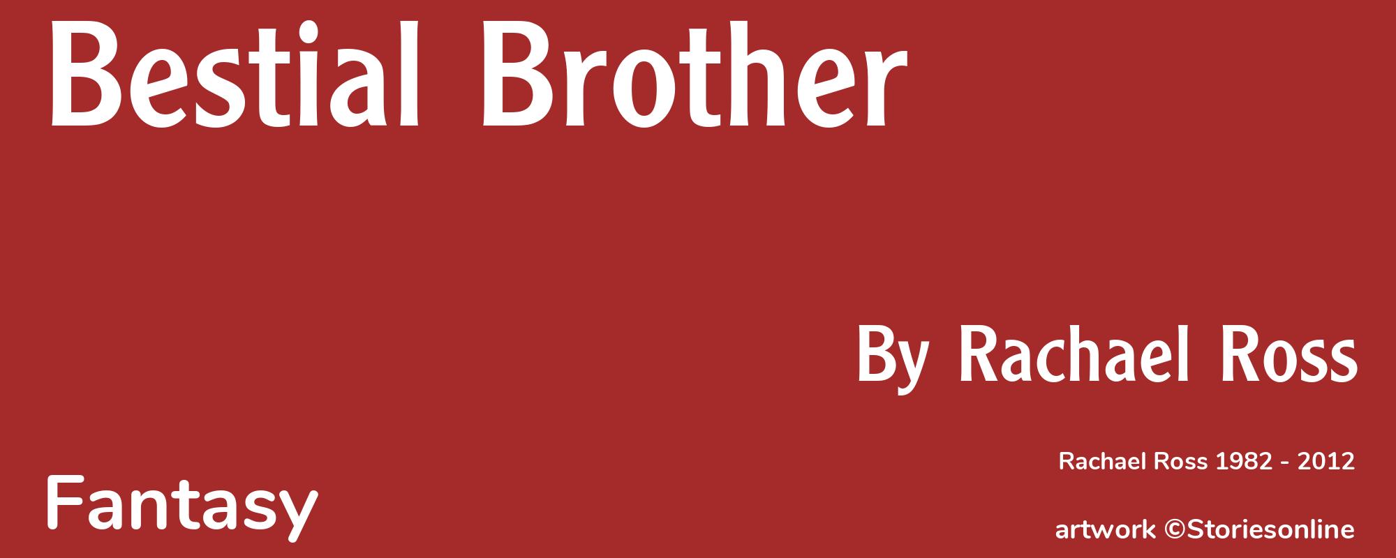 Bestial Brother - Cover