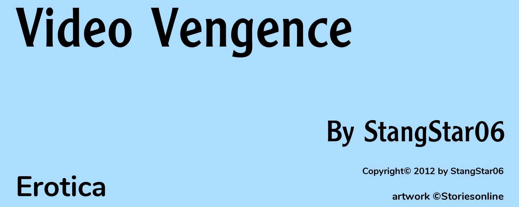 Video Vengence - Cover