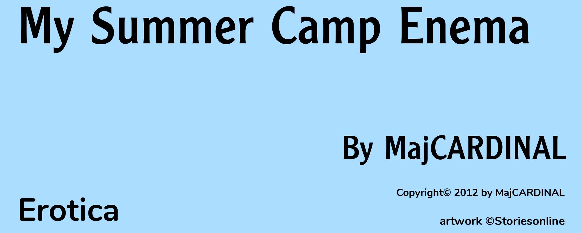 My Summer Camp Enema - Cover