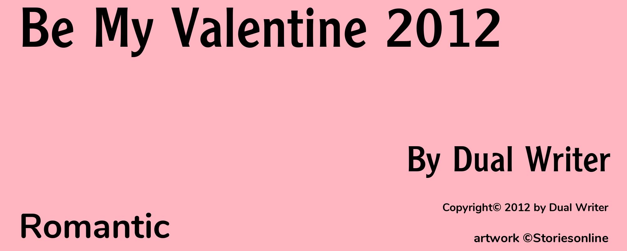 Be My Valentine 2012 - Cover