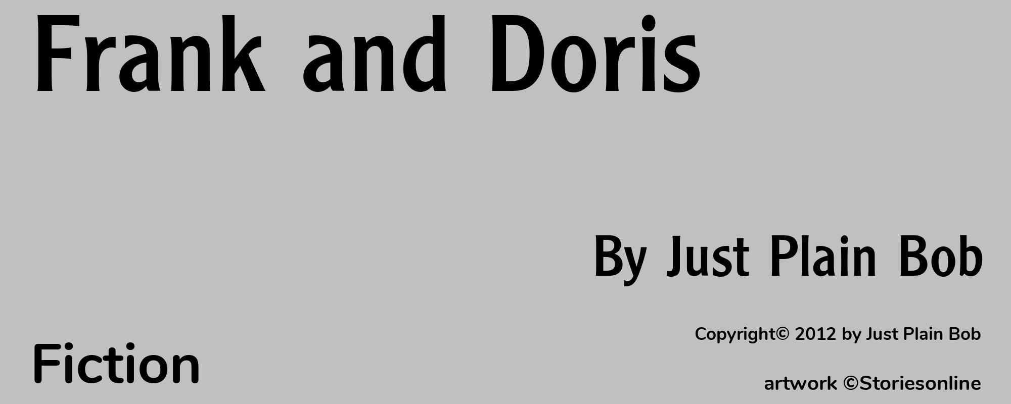 Frank and Doris - Cover