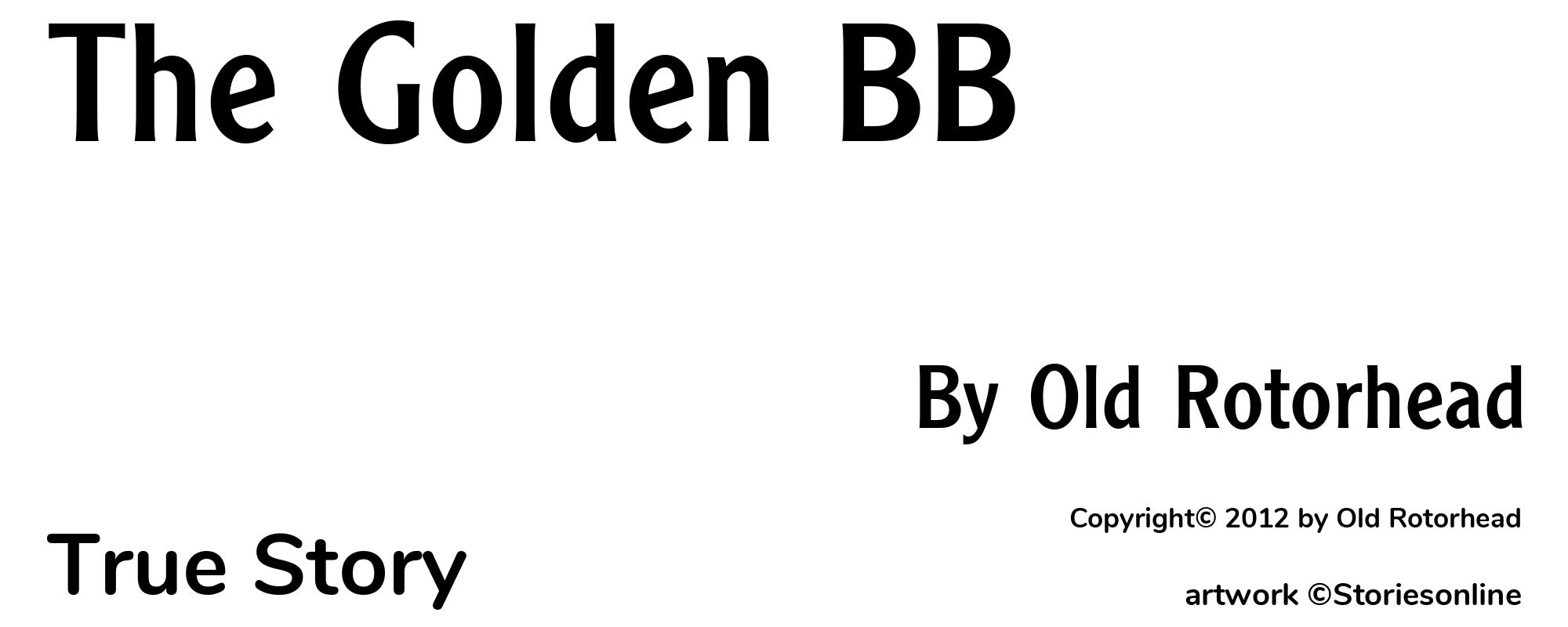 The Golden BB - Cover