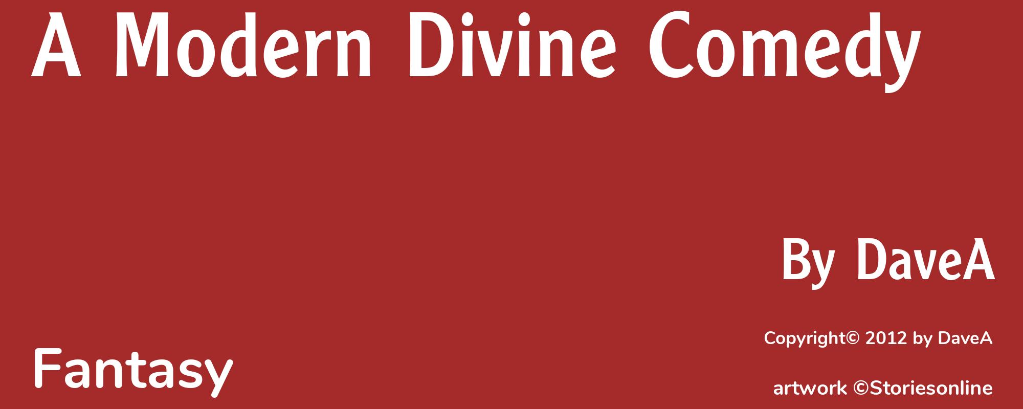 A Modern Divine Comedy - Cover