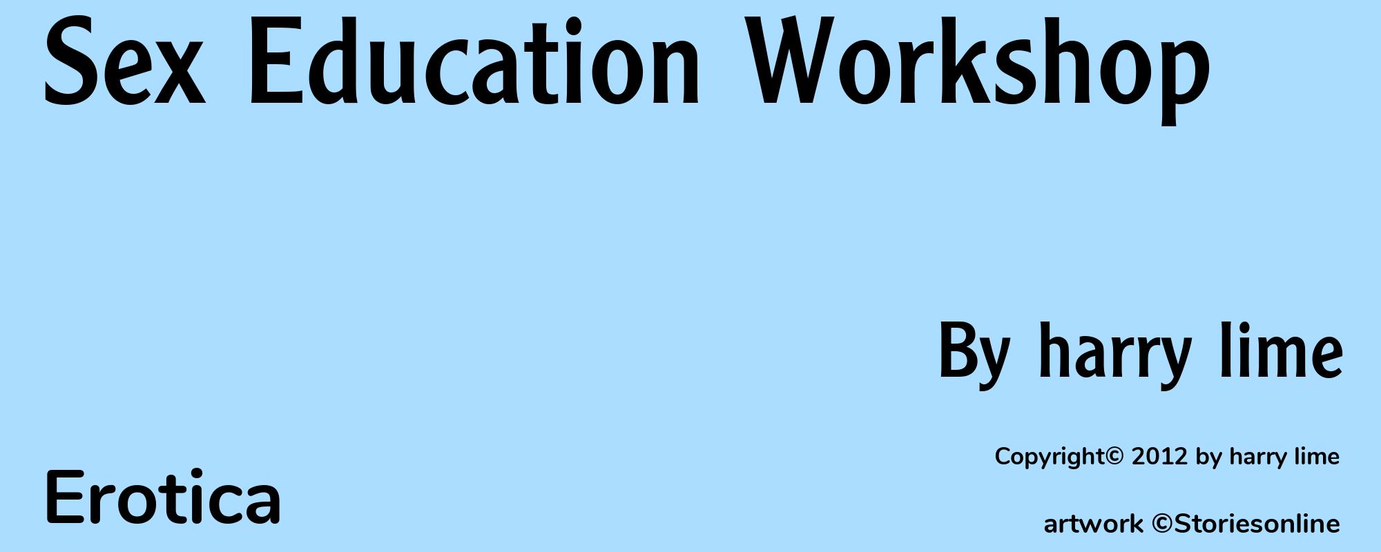 Sex Education Workshop - Cover