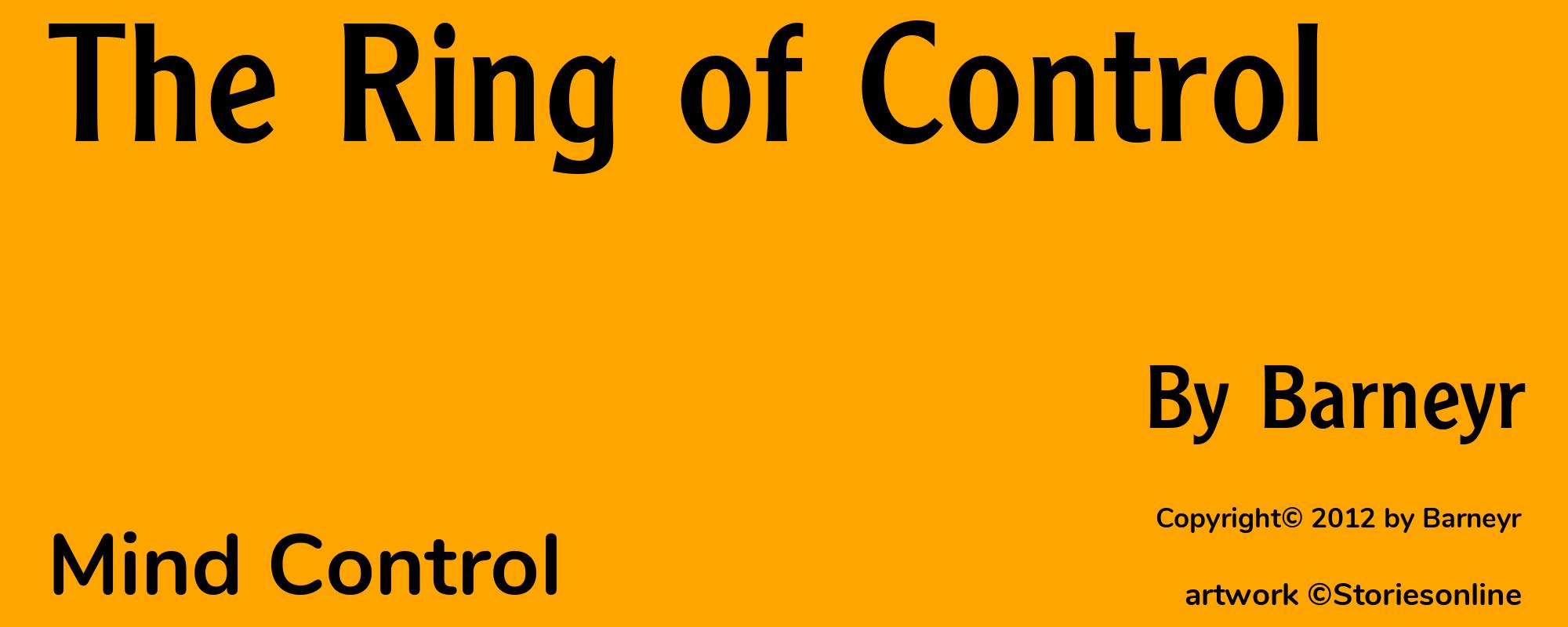 The Ring of Control - Cover