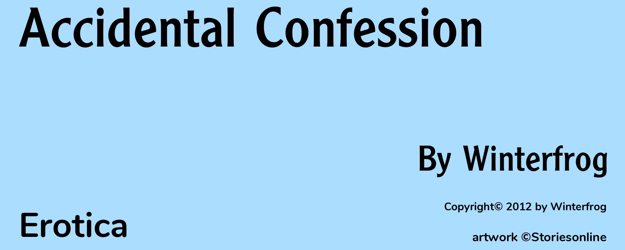 Accidental Confession - Cover