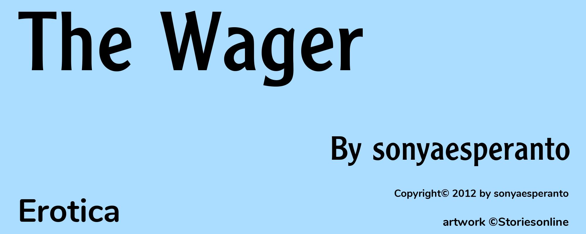 The Wager - Cover